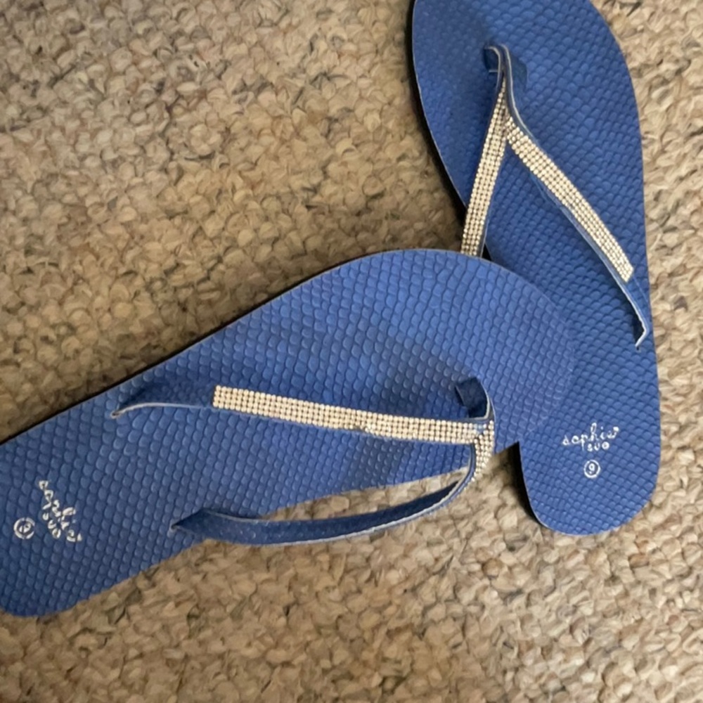 Sophia flip flops